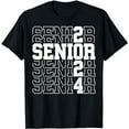 thumbnail image 1 of Funny Senior Graduation Gift Class of 2024 Senior Boys Girls T-Shirt, 1 of 5