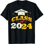 SASSALILLY Funny Senior Graduation Gift Class of 2024 Senior Boys Girls T-Shirt