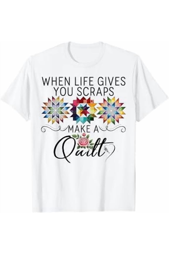 Funny Sewing Sewer Make A Quilt Quilting Patterns Quilter T-Shirt