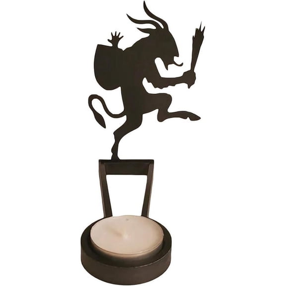 Funny Shadow Candle Holders,Halloween Home Decor Centerpiece Candleholder Tabletop Decorative Candle Stands-B