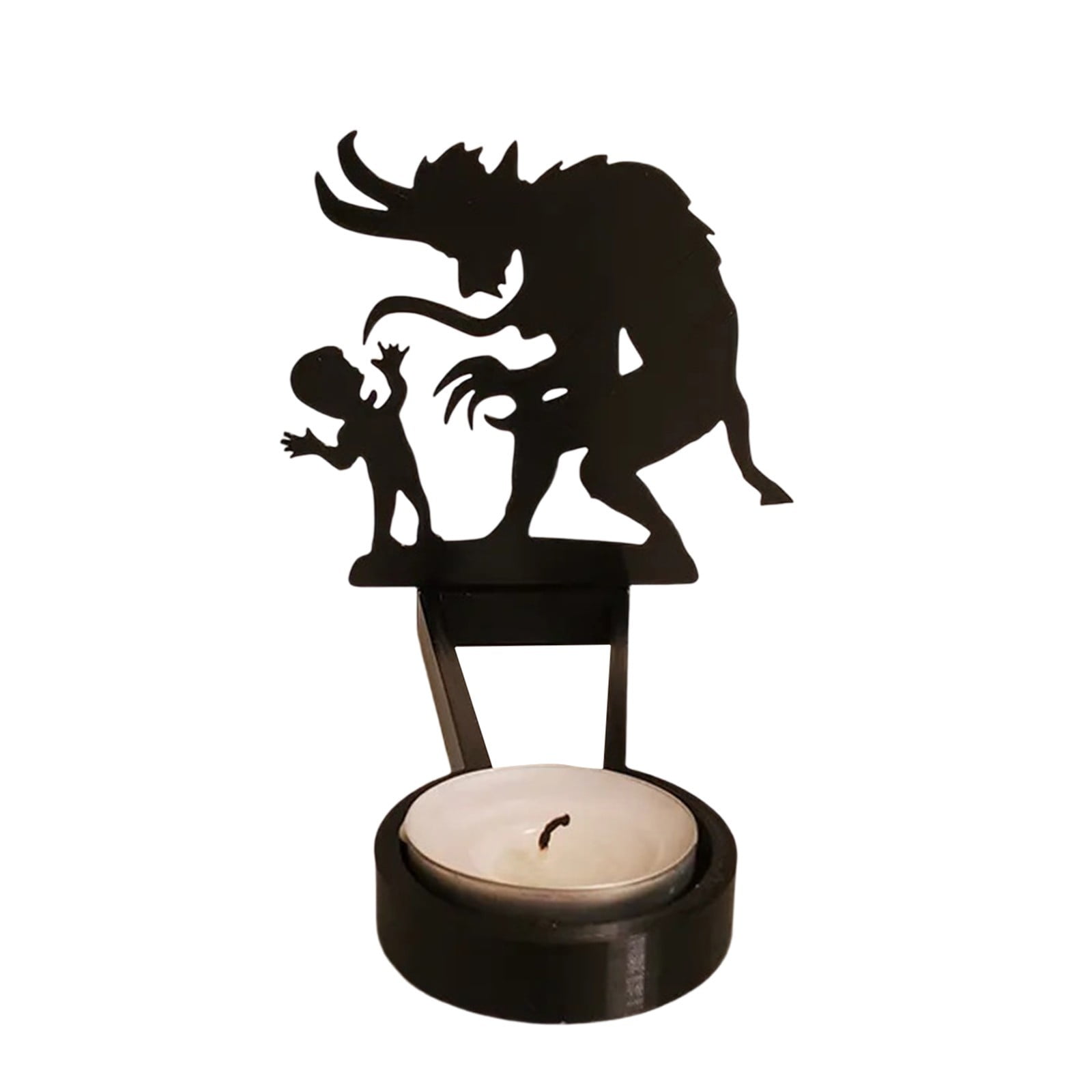Funny Shadow Stand Candlestick Table Decoration Atmosphere Projection