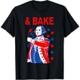 thumbnail image 1 of Funny Shake and Bake 4th of July Couple Matching T-Shirt, 1 of 4