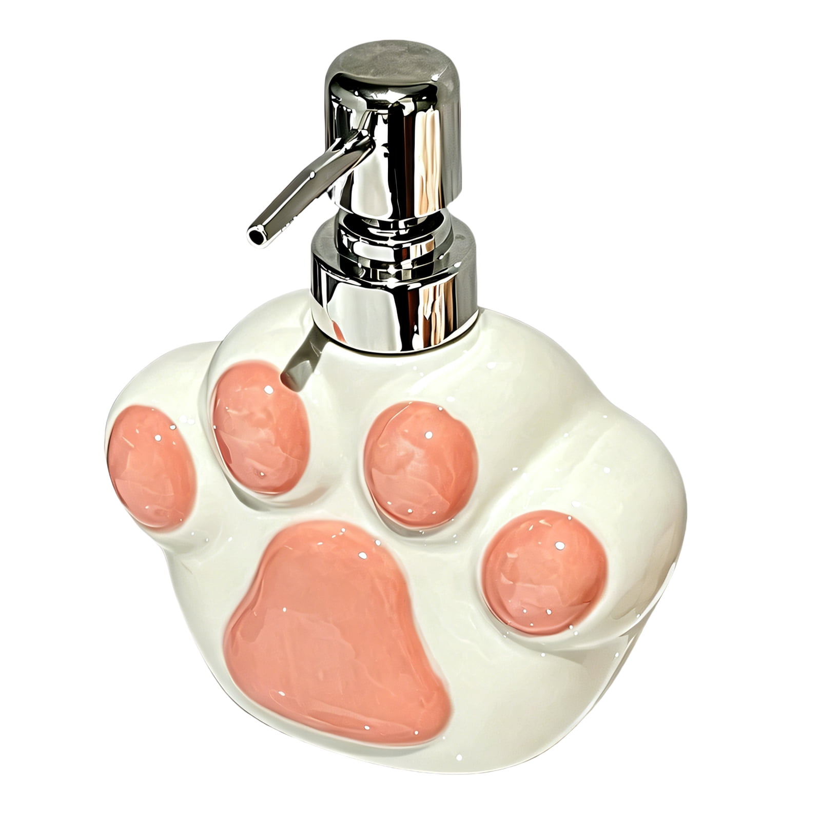Funny Shape Ceramic Liquid Soap Dispenser With Press Pumps Liquid Hand ...