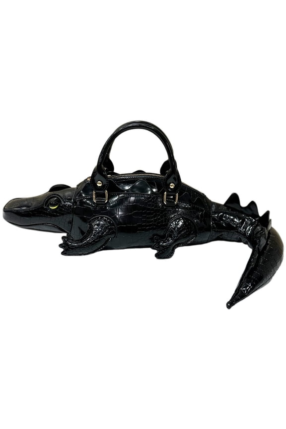 Funny Shaped Shoulder Bag Cartoon Style Ladies Handbags Crocodile-Shaped Crossbody Bag Animal Style Shoulder Bags New Style Niche Design Clutch Bag for Women