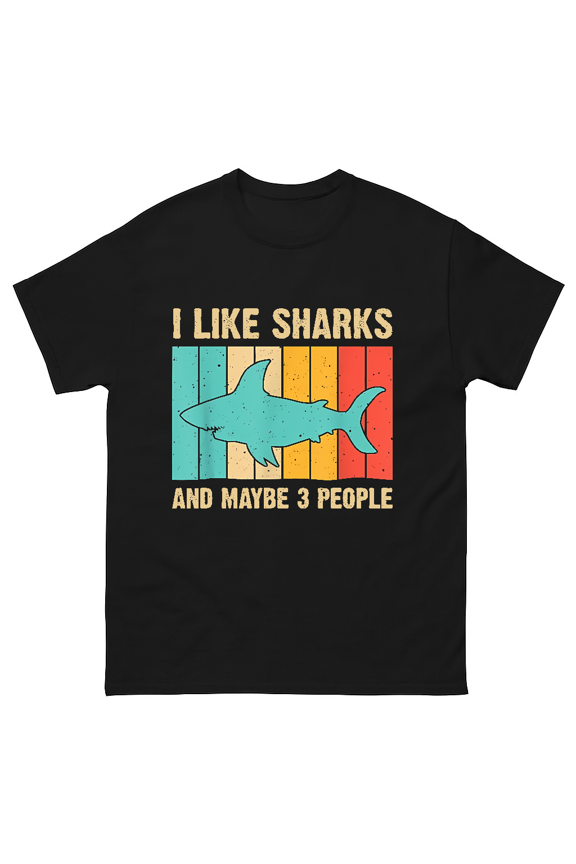 Funny Shark Design Kids Men Women Animal Stuff Gift Unisex T-Shirt V16475, up to size 5XL