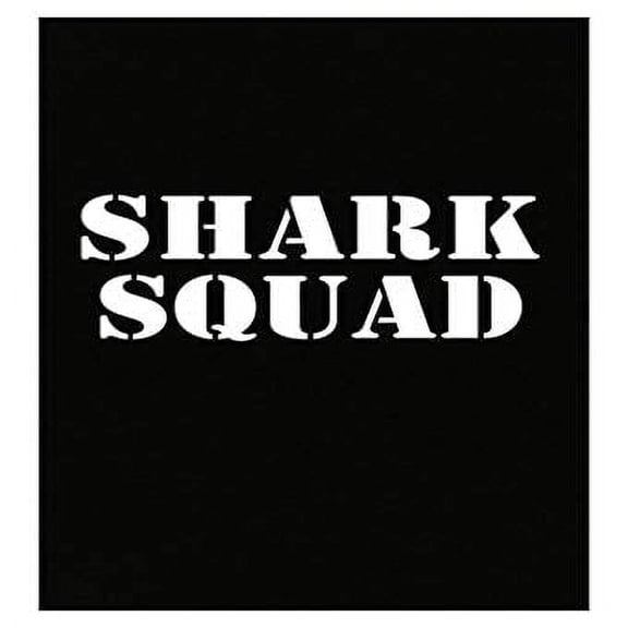 Funny Shark Squad Great White Hammerhead Poster - Ocean Themed Gift Idea
