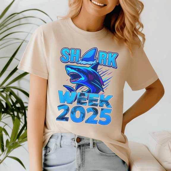 Funny Shark Week Shirt, Shark Lover Summer, Beach Vacation TShirt, Ocean Animal
