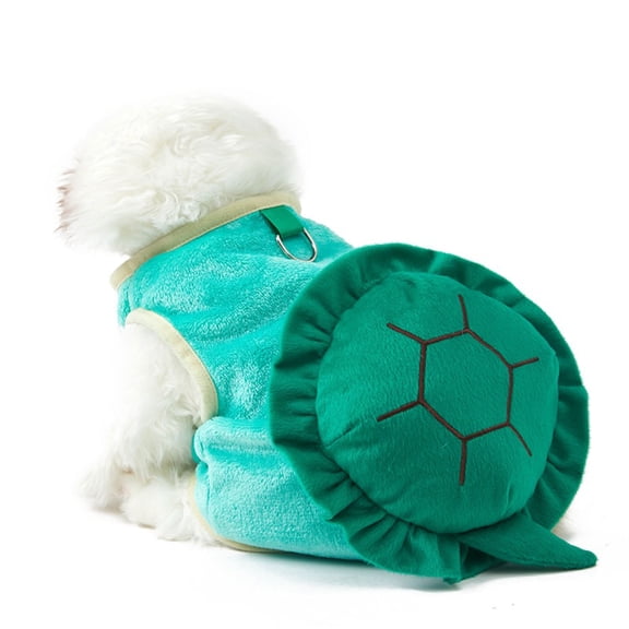 Funny Shell Turtle Costume for Dogs Pet Halloween Holiday Accessories Photo Props Suitable Cats and Dogs
