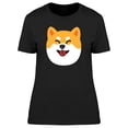thumbnail image 1 of Funny Shiba Inu Dog Smile Tee Women's -Image by Shutterstock, 1 of 2
