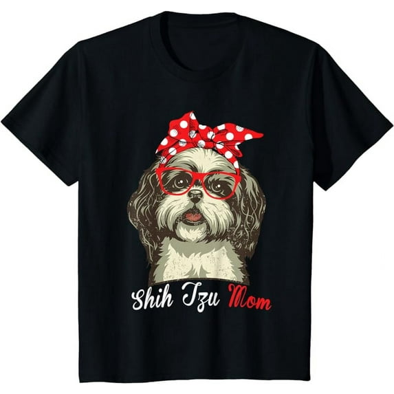 Funny Shih Tzu mom for Shih Tzu Dog Lovers T-Shirt