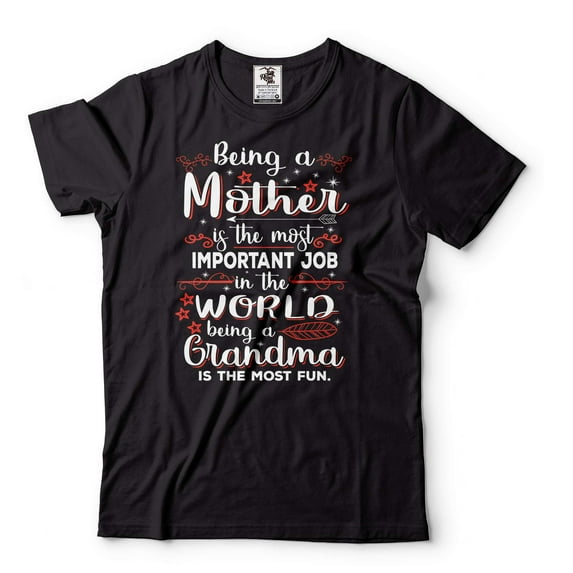 Funny Shirt Being A Grandma T-Shirt Grandma Funny Shirt Grandma Birthday Gift Tee Grandma Shirts (3X-Large Black)