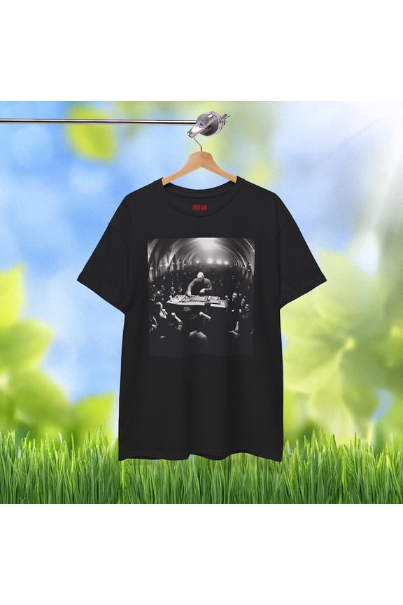 Funny Shirt, Dj Dark Lord Tshirt, Wizard Rave Party T Shirt, Magic School Techno Tee, After Party Unisex Apparel, Gift for Him, Bestie Gifts