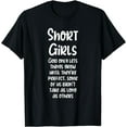 thumbnail image 1 of Funny Short Girls - God Only Lets Things Grow Until Perfect T-Shirt, 1 of 4
