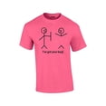 thumbnail image 1 of Funny Short Sleeve T-shirt I've Got Your Back Stick Figures Humorous Sarcastic Phrases Novelty Short Sleeve T-shirt-neonpk-6xl, 1 of 1
