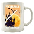 thumbnail image 1 of Beagle Protector 11 oz Coffee Mug - Funny Design White Ceramic Gift, 1 of 4