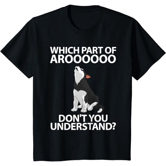 Funny Siberian Husky For Men Women Puppy Dog Huskies Lover T-Shirt