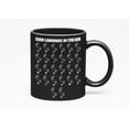 thumbnail image 1 of Funny Sign Language In Italian With "Delicious" Hand Gestures, Black 11oz Ceramic Mug, 1 of 5