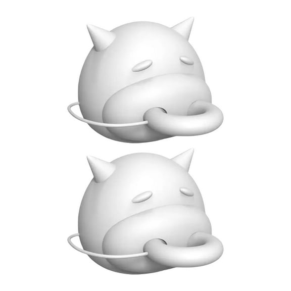 Funny Silicone Cow Head Milk Bottle Pourer Caps for Home Kitchens Use Milk Carton Diverter Caps Storage Accessories