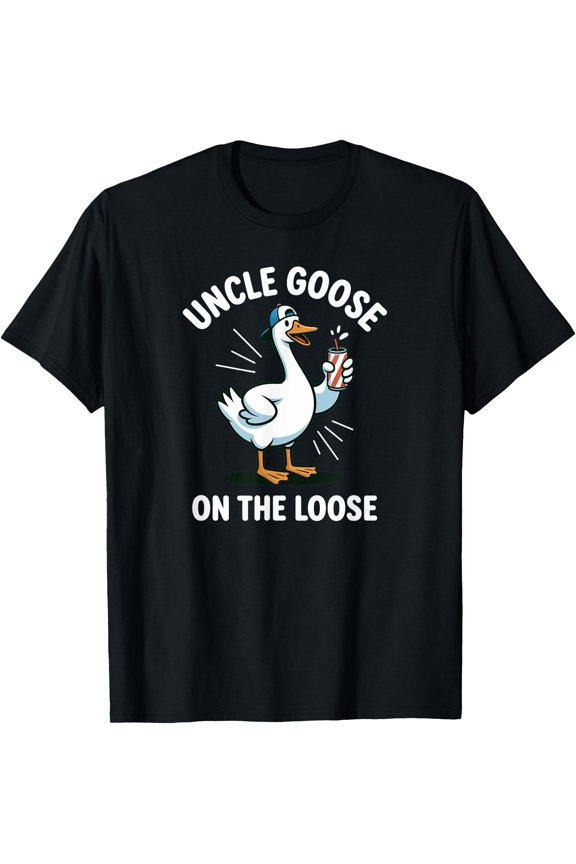 Funny Silly Uncle Goose On The Loose Meme Family Matching T-Shirt, Birthday Gift