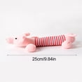 thumbnail image 1 of Funny Simulated Animal No Stuffing Dog Toy with Squeakers Durable Stuffingless Plush Squeaky Dog Chew Toy Crinkle Pet Squeak Toy, 1 of 10