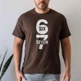 thumbnail image 1 of Funny Six Seven 6 7 Meme Design 6 7 T-Shirt, Multicolors, Size S-5XL, 1 of 5