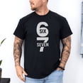 thumbnail image 1 of Funny Six Seven 6 7 Meme Design 6 7 T-Shirt, Multicolors, Size S-5XL, 1 of 5