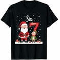 thumbnail image 1 of Funny Six Seven 67 Meme 6 7 Elf Santa Christmas Pajamas T-Shirt (Men's, Women's), 1 of 4
