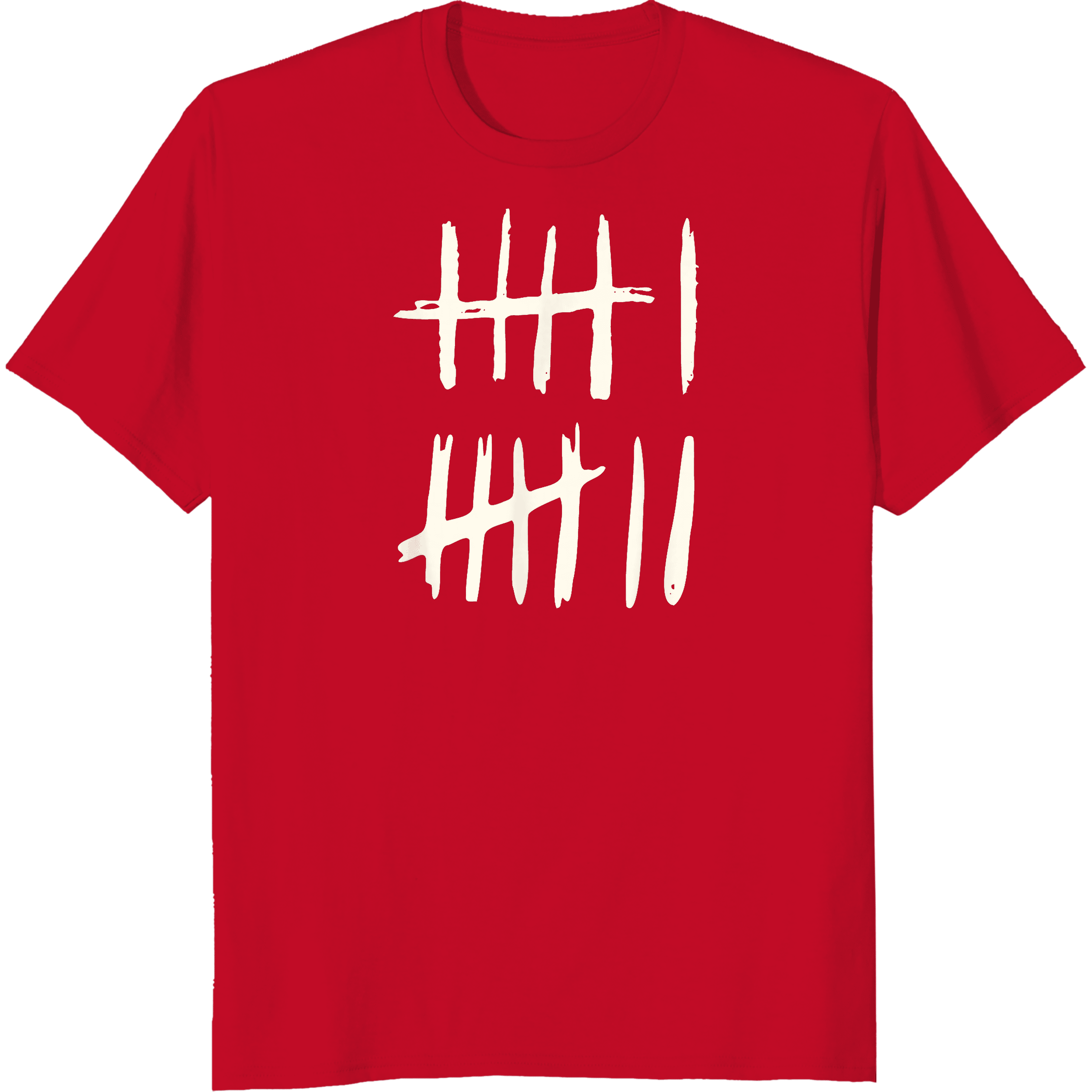 Funny Six Seven 67 Meme Tally Marks 6 7 Numbers T - Shirt ,Full Sizes S ...