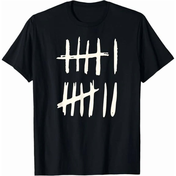 Funny Six Seven 67 Meme Tally Marks Numbers Humor Graphic Unisex T-Shirt, up to Size 5XL