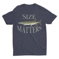 thumbnail image 1 of Funny Size Matters Fishing Shirts, 1 of 5