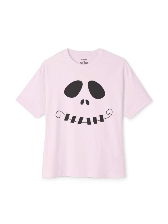 Funny Skeleton Face T-shirt | Halloween Related, Boo Scary Vibes | 4 Colors - Unisex