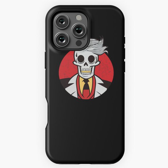 Funny Skeleton Halloween Design Phone Case for iPhone 16 15 14 13 12 11 Pro Max M5902248
