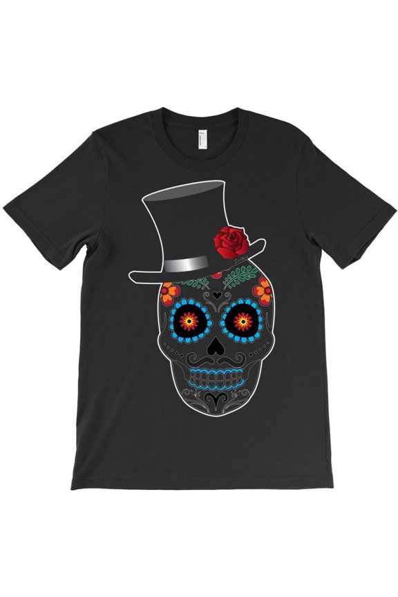 Funny Skeleton Head Graphic Tee, Minimalist Skeleton Head Aesthetic - Top Pick, H35707 Unisex T-Shirt, Up to 5XL Available
