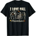 thumbnail image 1 of Funny Skeleton I Love Fall Prevention Fall Physical Therapy T-Shirt Shirts, 1 of 4