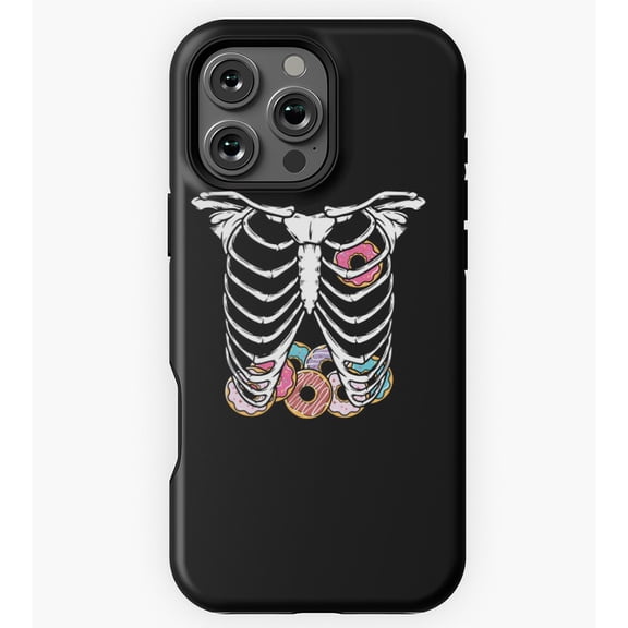 Funny Skeleton Ribs Costume GA3661 Phone Case for iPhone 11 to 17 Pro Max