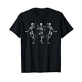 thumbnail image 1 of Funny Skeletons Dance Funny Halloween For Mens T-Shirt, 1 of 5