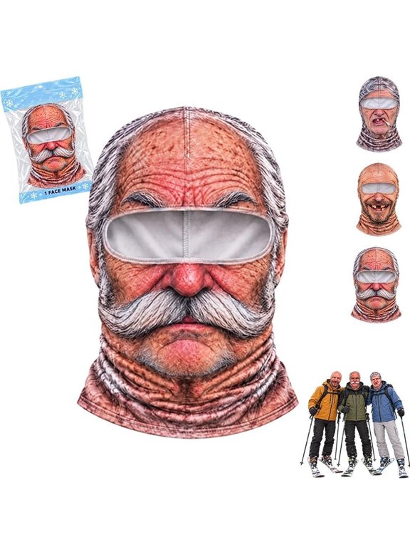 Funny Ski Mask for Men Balaclava Fishing Mask Motorcycle Face Masks