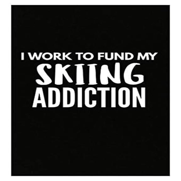 Funny Skiing Poster - Wall Decor for Ski Enthusiasts Gift