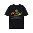 thumbnail image 1 of Funny Skuncle Definition Graphic T-Shirt - Men's Short Sleeve Premium Tee - Black AA - Humorous Uncle-Inspired Design, 1 of 9