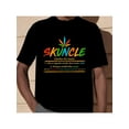 thumbnail image 1 of Funny Skuncle Definition Graphic T-Shirt - Men's Short Sleeve Premium Tee - Black AA - Humorous Uncle-Inspired Design, 1 of 7