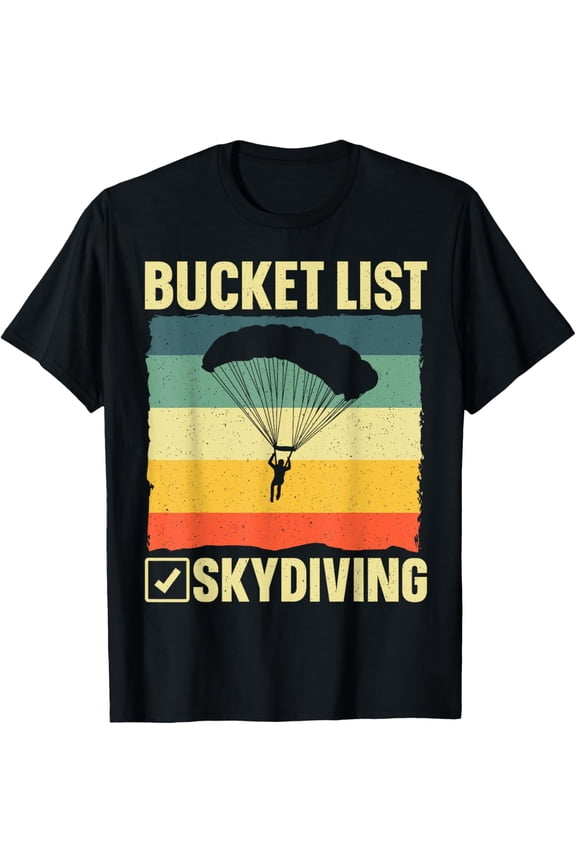 Funny Skydiving Art For Men Women Skydiver Sky Diving Lover T-Shirt