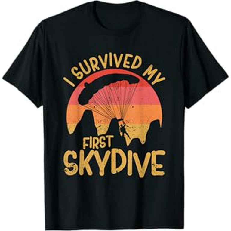 Skydiving shirts funny sales