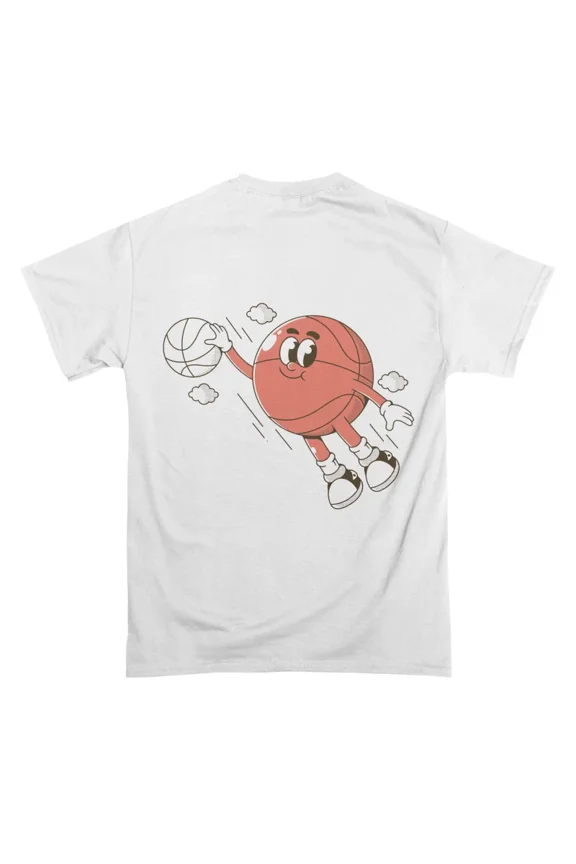 Funny Slam Dunk Basketball Cartoon Character Design T-Shirt Tee Gift For Him Merch For Her