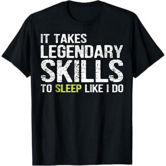 Funny Sleep Shirts for Women and Men T-Shirt