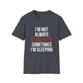 thumbnail image 1 of Funny Sleeping Night Sleep Sarcasm Graphic Novelty Tees, 1 of 4