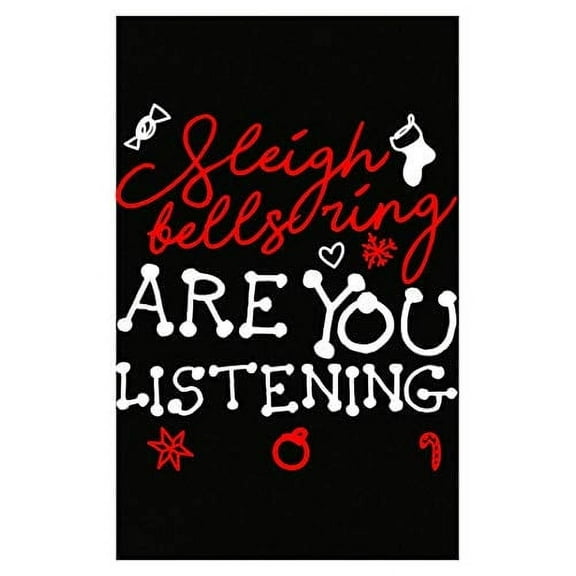 Funny Sleigh Poster - 13x19 - Wall Art Gift