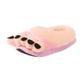 thumbnail image 1 of Funny Slippers for Women Novelty Big Toe Cartoon Fuzzy Slippers Warm Cotton Soft Indoor Outdoor Winter Shoes, Pink & One Size, 1 of 7