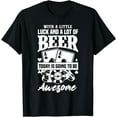 thumbnail image 1 of Funny Slot Machine Beer Casino Las Vegas Gambling Gambler T-Shirt, 1 of 4