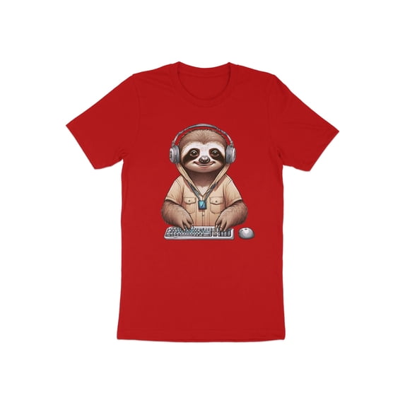 Funny Sloth Computer Science Software Programmer Coder Gift T-Shirt Software Engineer Coding Birthday Holiday Presents Tshirt