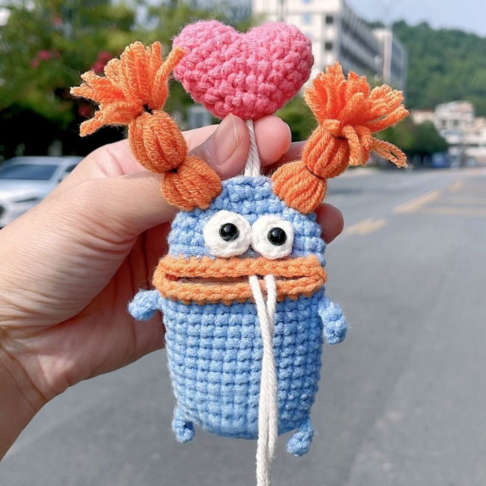 Funny Small Purse Entrance Guard Card Bag Cute Toy Pendant Car Key